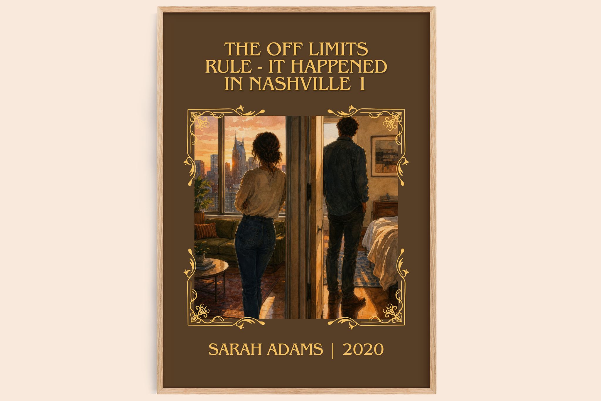 The Off Limits Rule - It Happened in Nashville 1 Classic Book Art Print by Sarah Adams