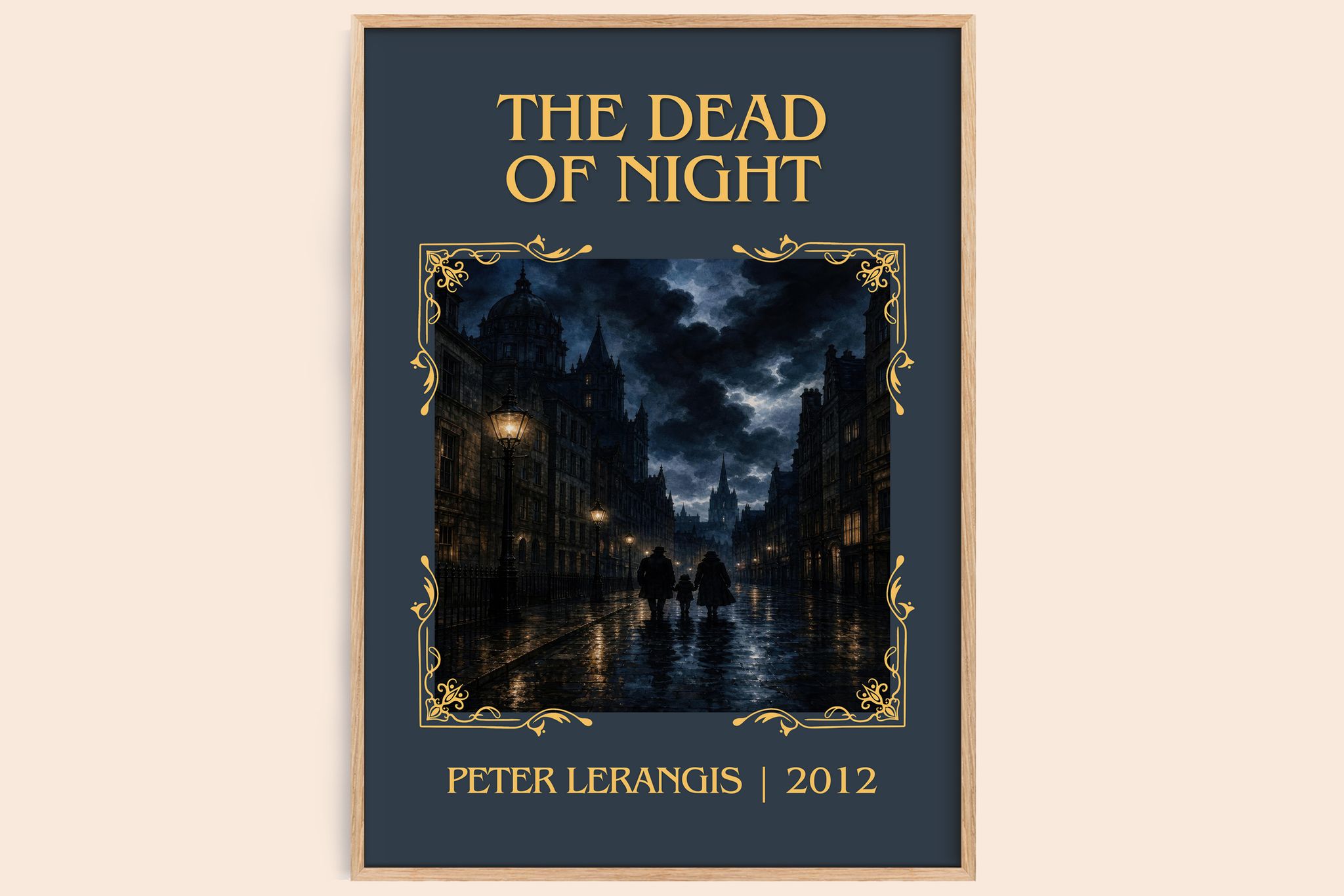 The Dead of Night Classic Book Art Print by Peter Lerangis
