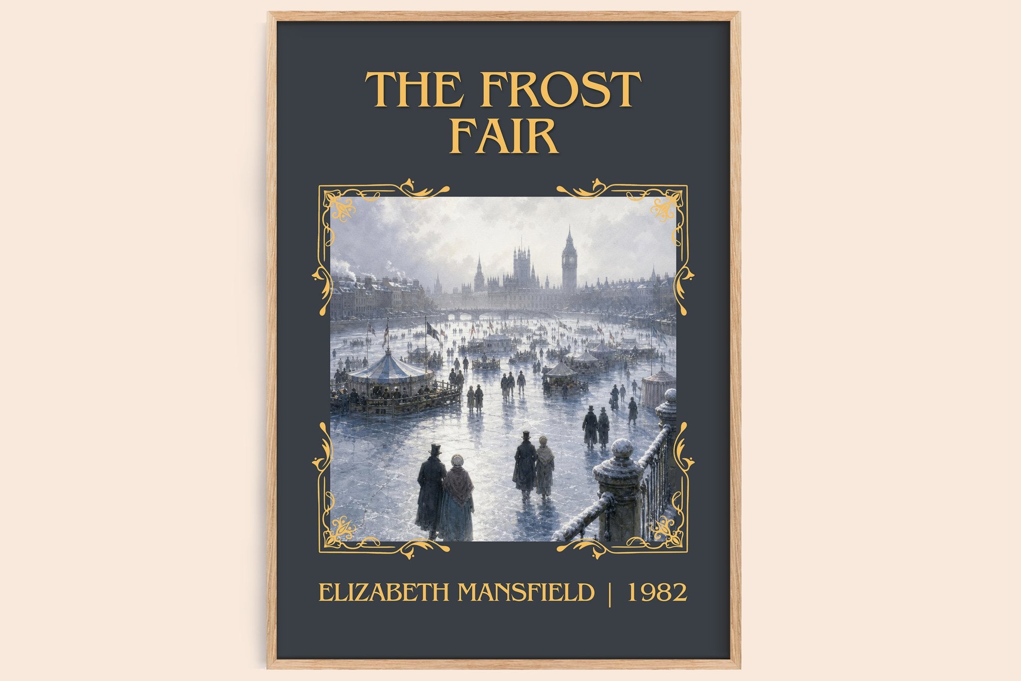 The Frost Fair Classic Book Art Print by Elizabeth Mansfield