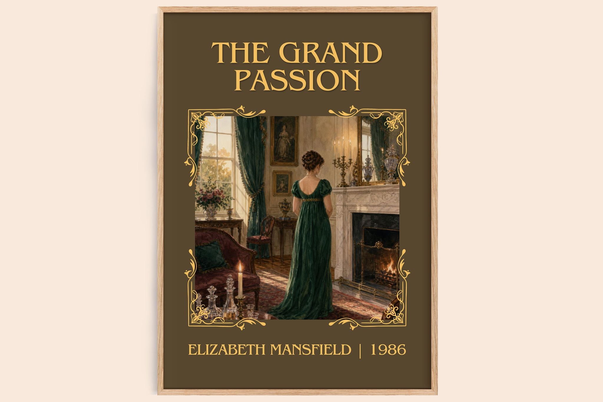 The Grand Passion Classic Book Art Print by Elizabeth Mansfield