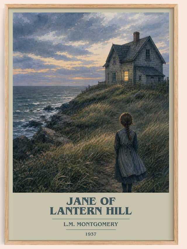 Jane Of Lantern Hill Book Cover Poster by L.M. Montgomery