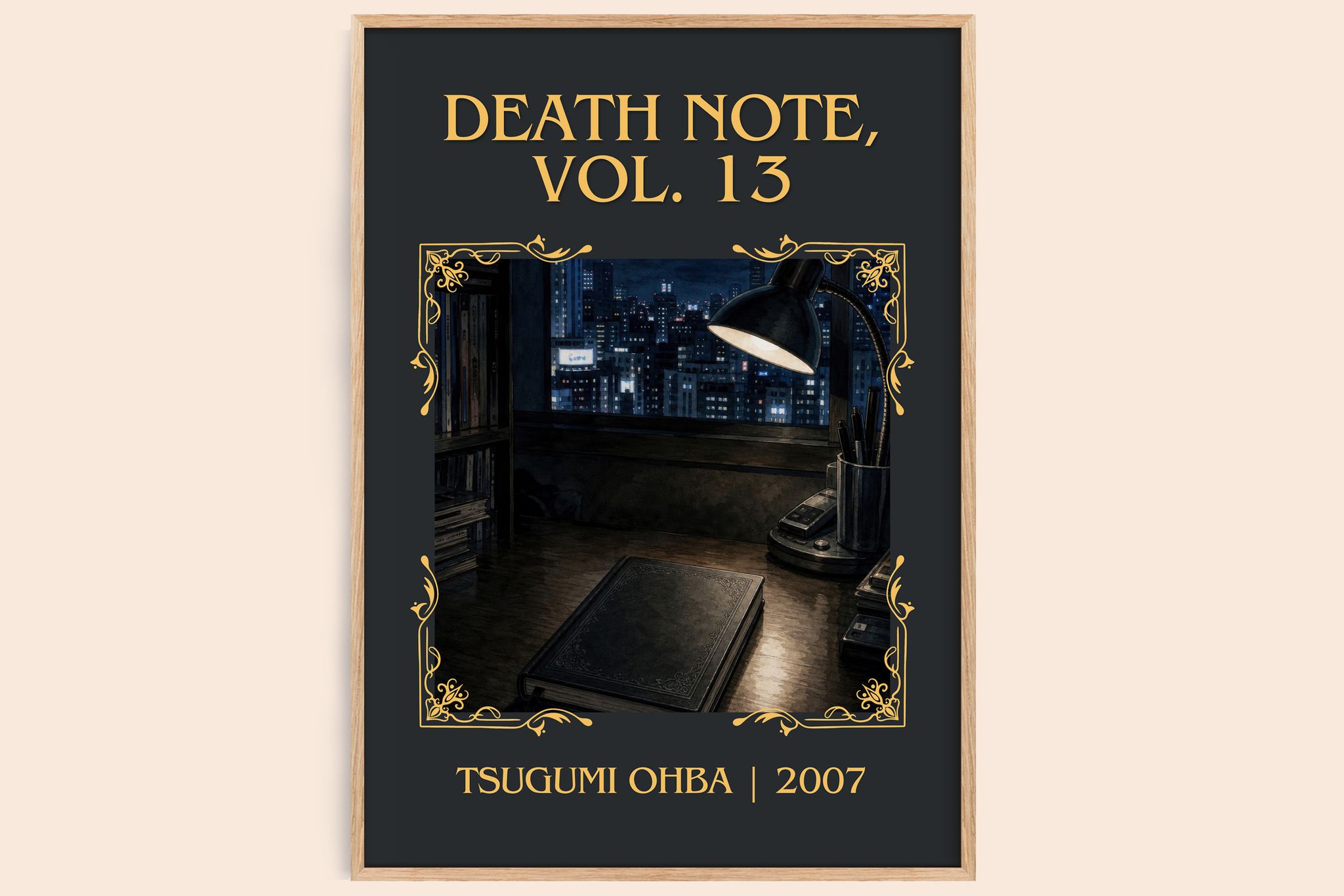 Death Note, Vol. 13 Classic Book Art Print by Tsugumi Ohba