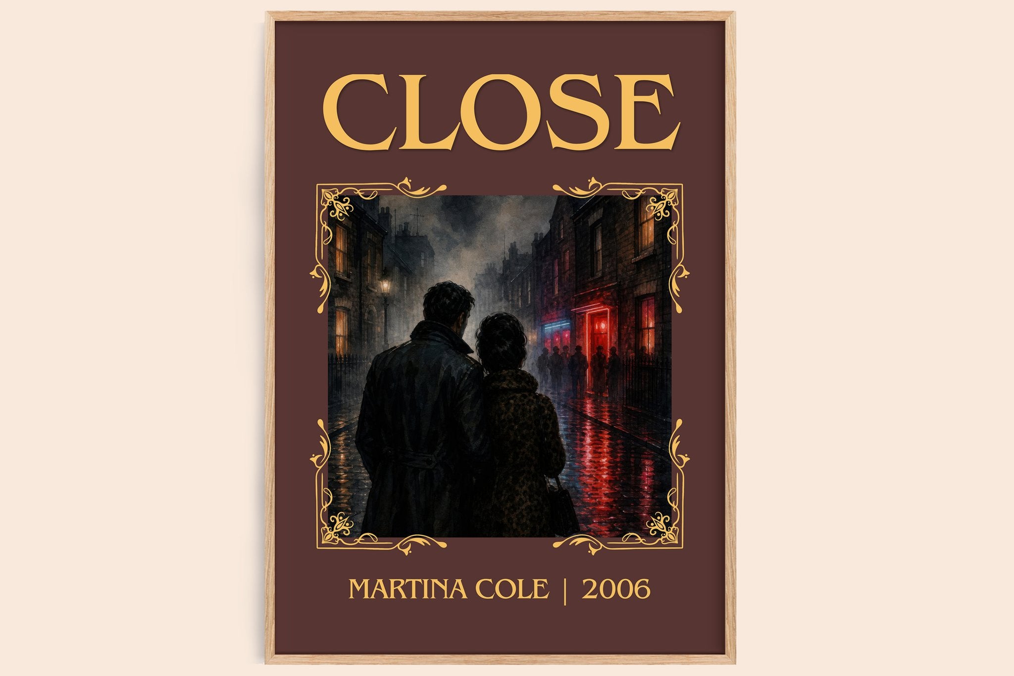 Close Classic Book Art Print by Martina Cole