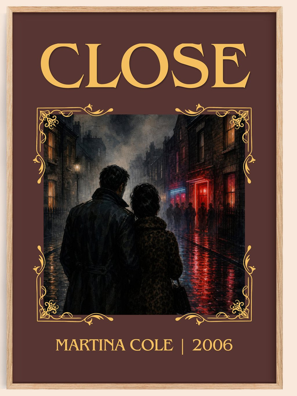 Close Classic Book Art Print by Martina Cole – book poster