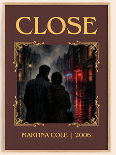 Close Classic Book Art Print by Martina Cole – book poster