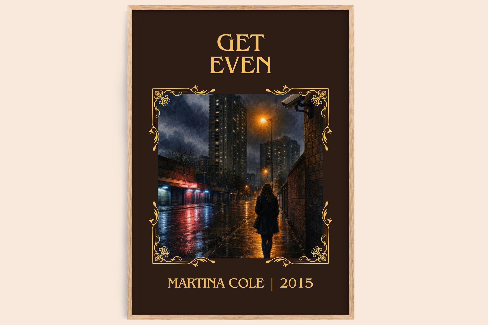 Get Even Classic Book Art Print by Martina Cole
