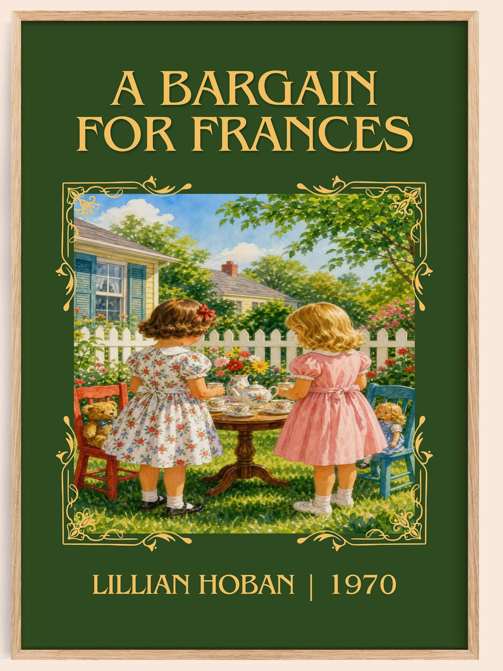 A Bargain for Frances Classic Book Art Print by Lillian Hoban – book poster