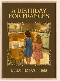 A birthday for Frances Classic Book Art Print by Lillian Hoban – book poster