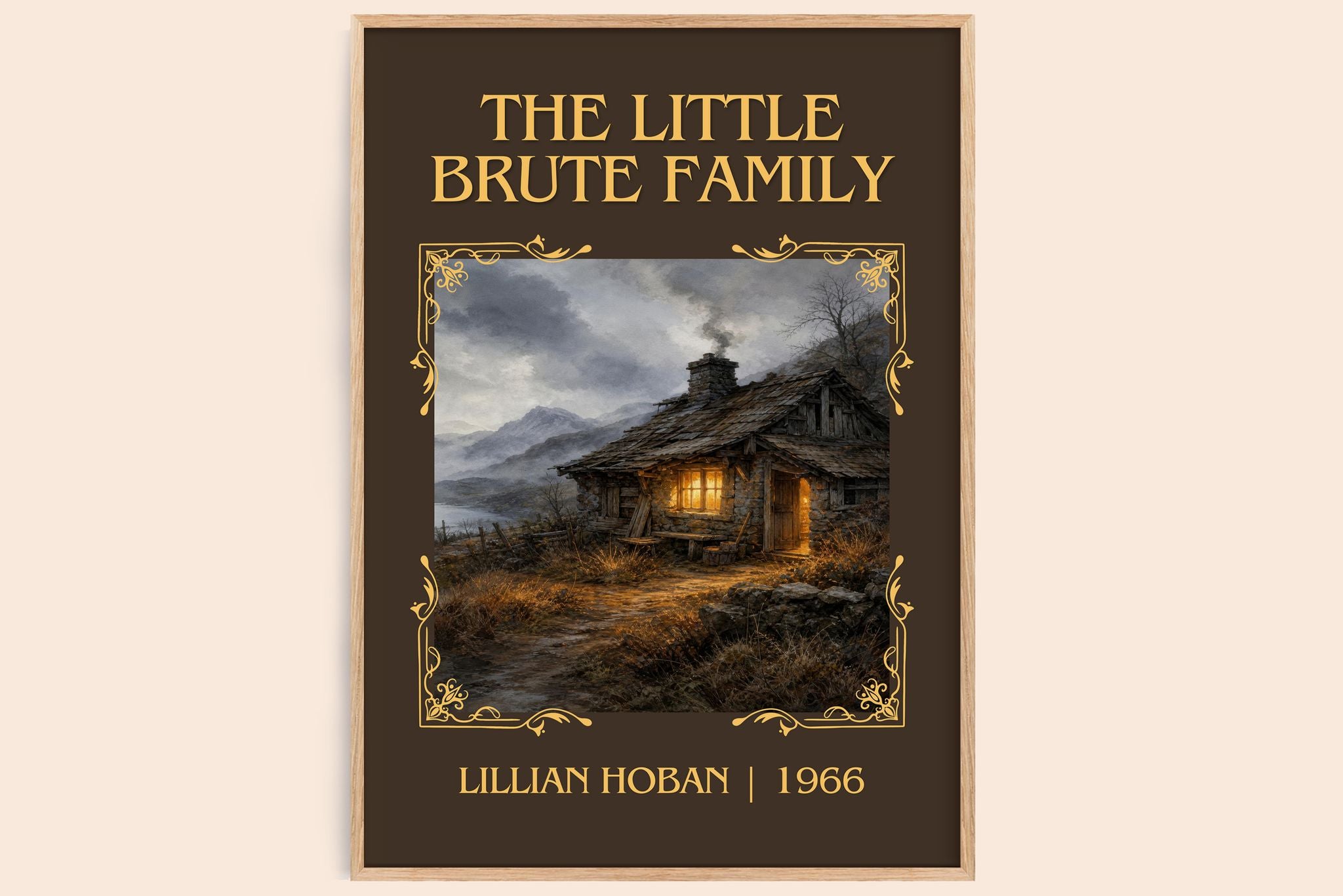 The little Brute family Classic Book Art Print by Lillian Hoban