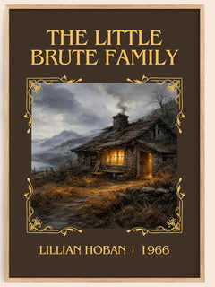 The little Brute family Classic Book Art Print by Lillian Hoban – book poster