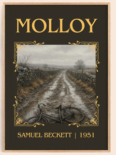 Molloy Classic Book Art Print by Samuel Beckett – book poster