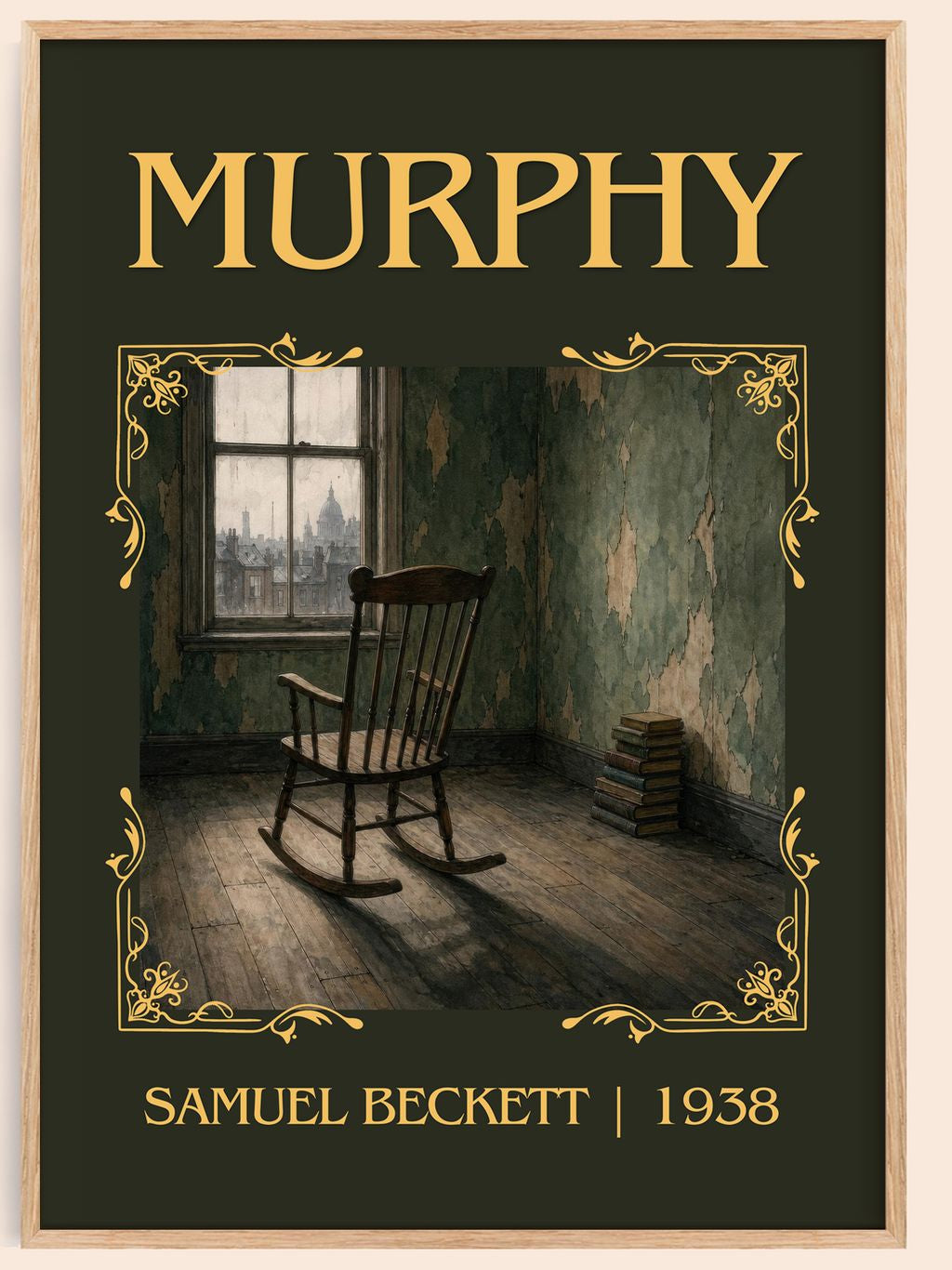 Murphy Classic Book Art Print by Samuel Beckett – book poster