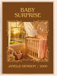 Baby Surprise Classic Book Art Print by Janelle Denison – book poster