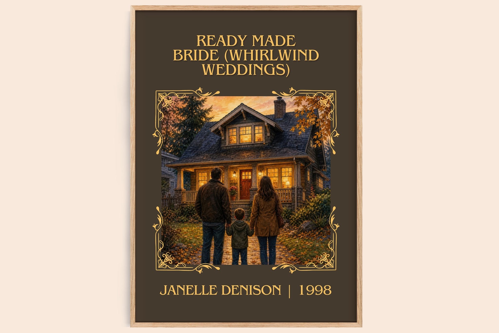 Ready Made Bride  (Whirlwind Weddings) Classic Book Art Print by Janelle Denison
