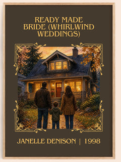 Ready Made Bride  (Whirlwind Weddings) Classic Book Art Print by Janelle Denison – book poster