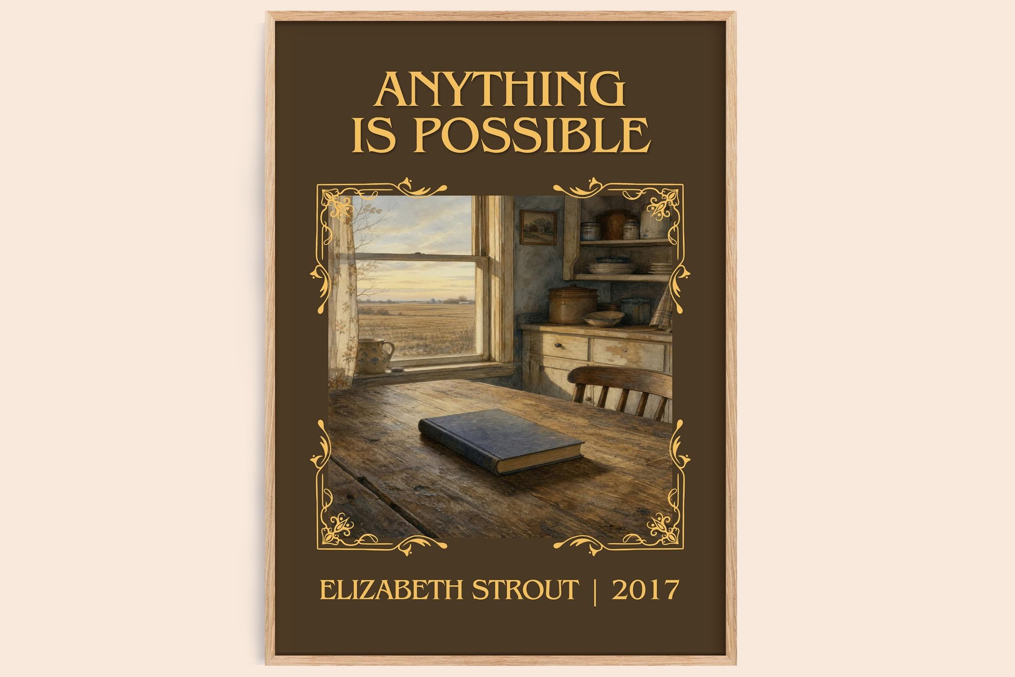 Anything is possible Classic Book Art Print by Elizabeth Strout
