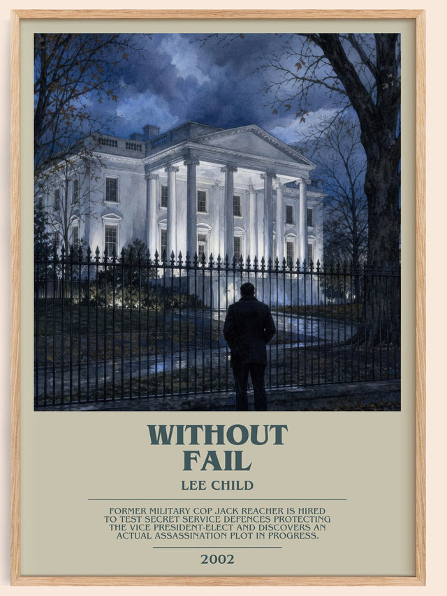 Without Fail Bookish Wall Art by Lee Child