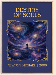 Destiny of souls Classic Book Art Print by Newton, Michael – book poster