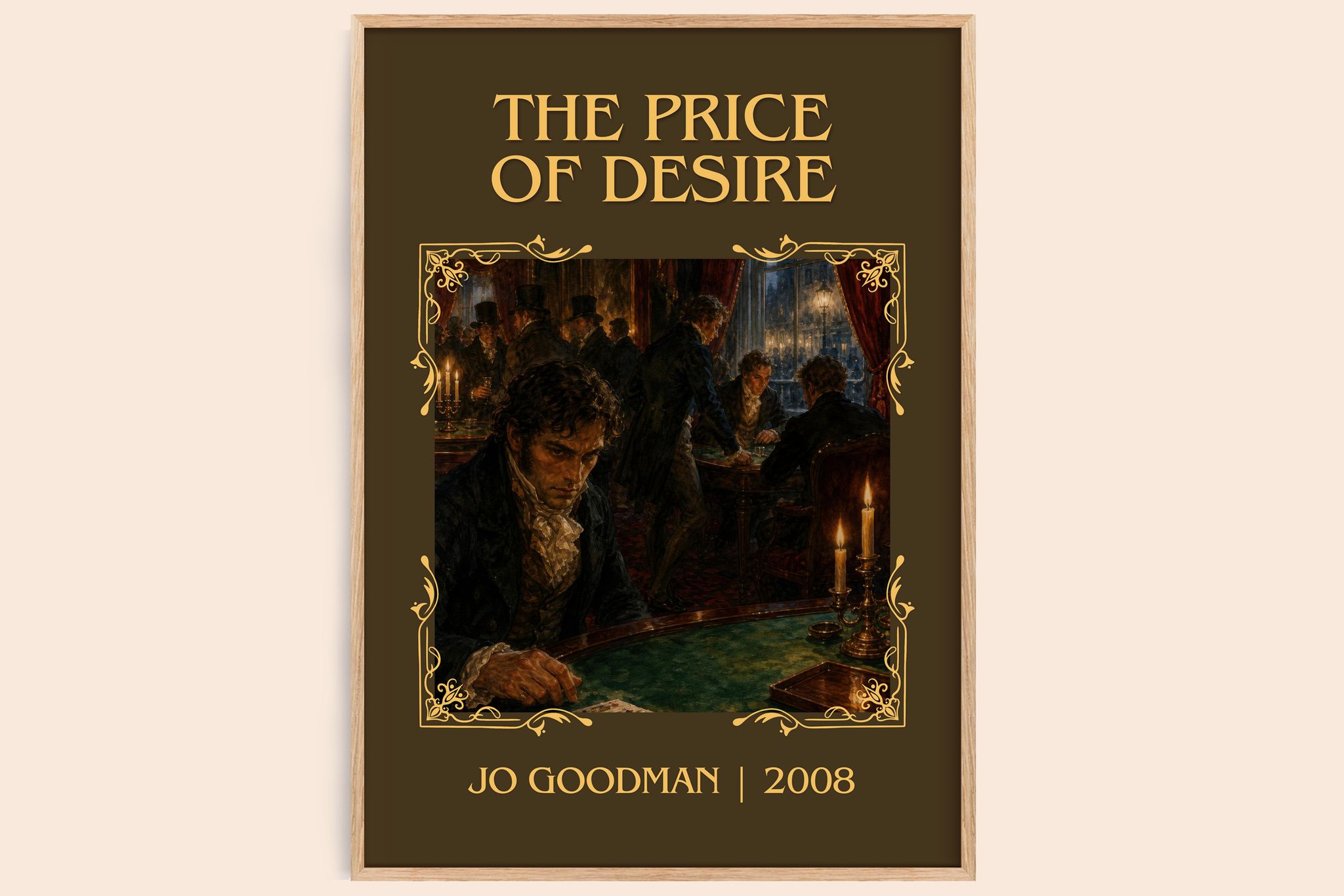 The Price of Desire Classic Book Art Print by Jo Goodman