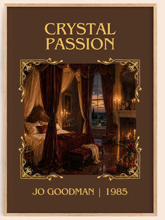 Crystal Passion Classic Book Art Print by Jo Goodman – book poster