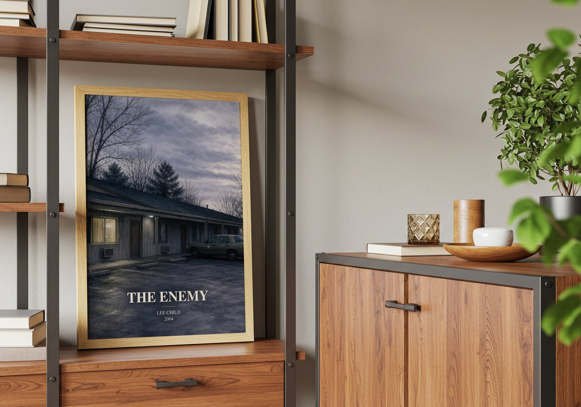 The Enemy book watercolour illustration paper finish options – matte satin gloss