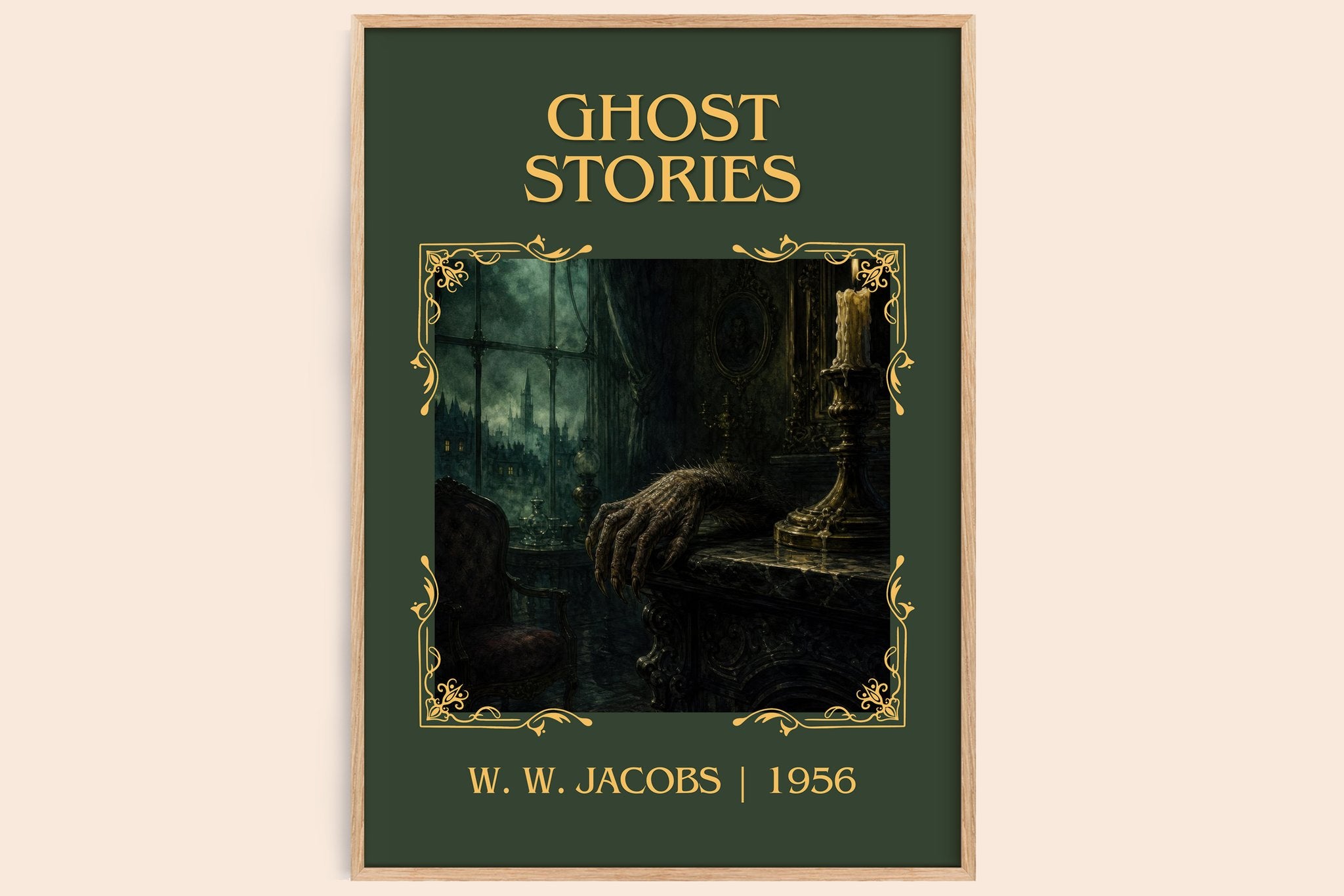Ghost Stories Classic Book Art Print by W. W. Jacobs
