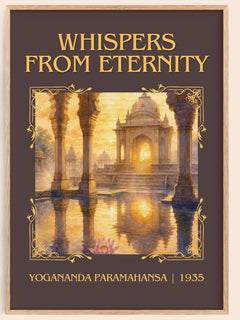 Whispers from Eternity Classic Book Art Print by Yogananda Paramahansa – book poster