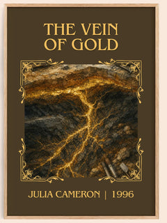 The Vein of Gold Classic Book Art Print by Julia Cameron – book poster