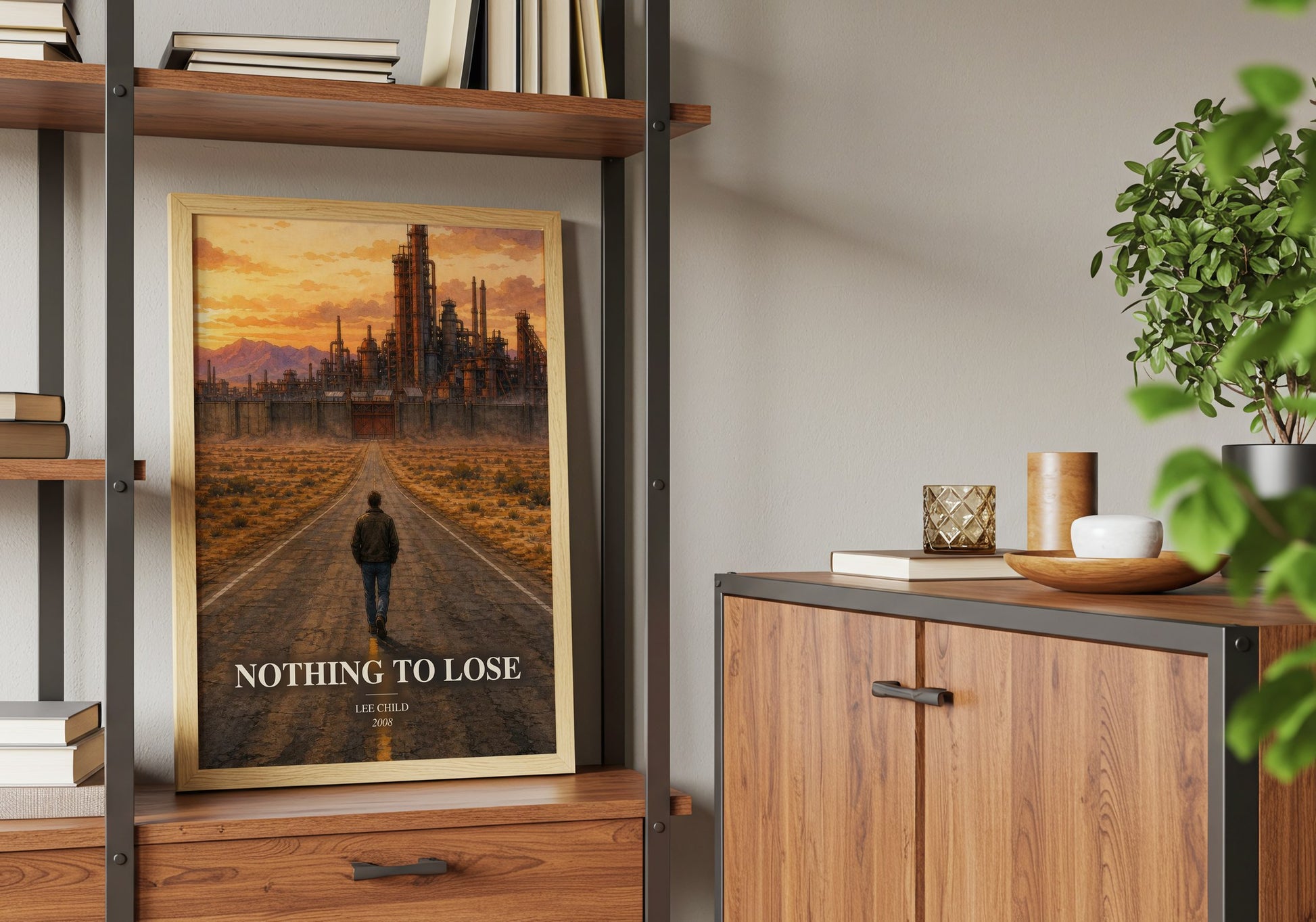 Nothing To Lose book watercolour illustration paper finish options – matte satin gloss
