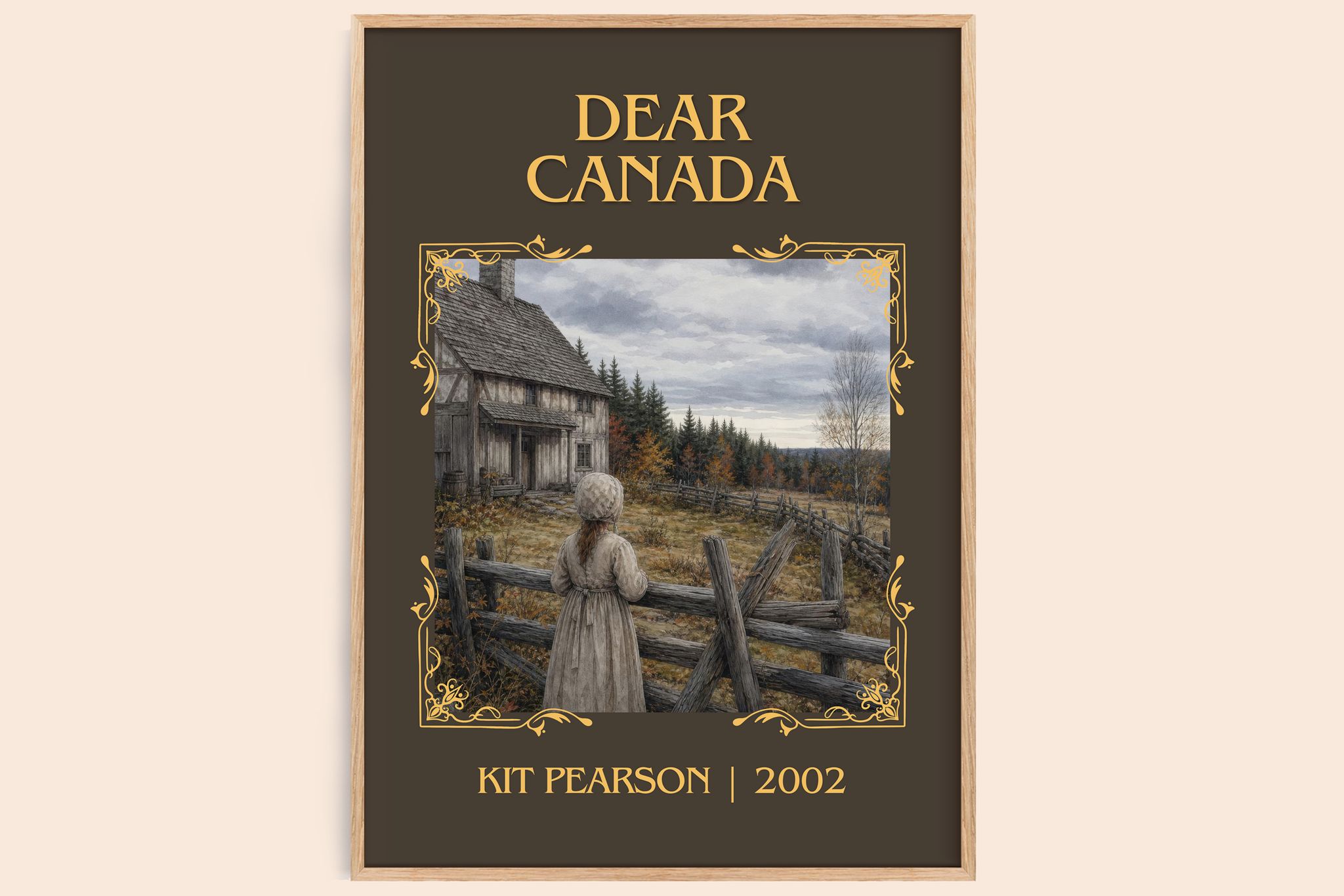 Dear Canada Classic Book Art Print by Kit Pearson