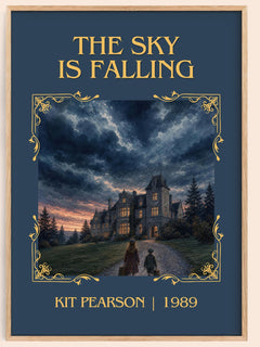The sky is falling Classic Book Art Print by Kit Pearson – book poster