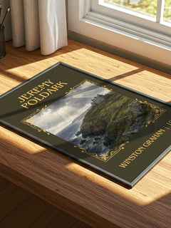 Jeremy Poldark Classic Book Art Print by Winston Graham – print on a sunlit desk