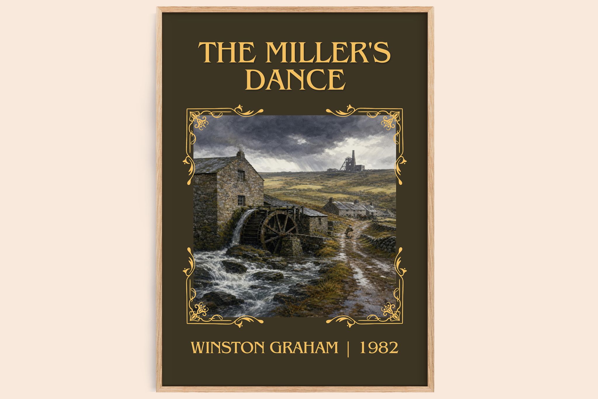 The miller's dance Classic Book Art Print by Winston Graham
