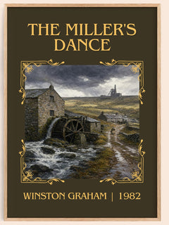 The miller's dance Classic Book Art Print by Winston Graham – book poster