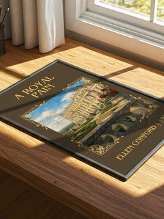 A royal pain Classic Book Art Print by Ellen Conford – print on a sunlit desk