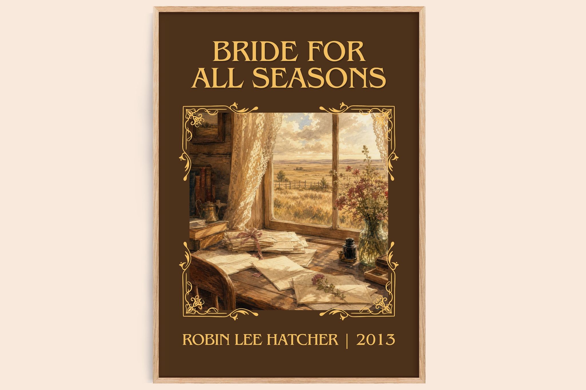 Bride for All Seasons Classic Book Art Print by Robin Lee Hatcher