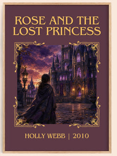 Rose And The Lost Princess Classic Book Art Print by Holly Webb – book poster