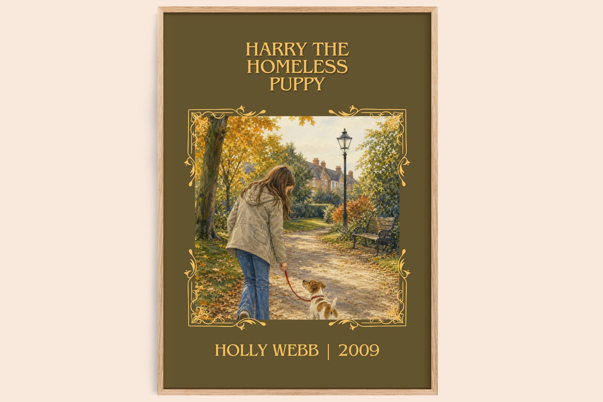 Harry the Homeless Puppy Classic Book Art Print by Holly Webb
