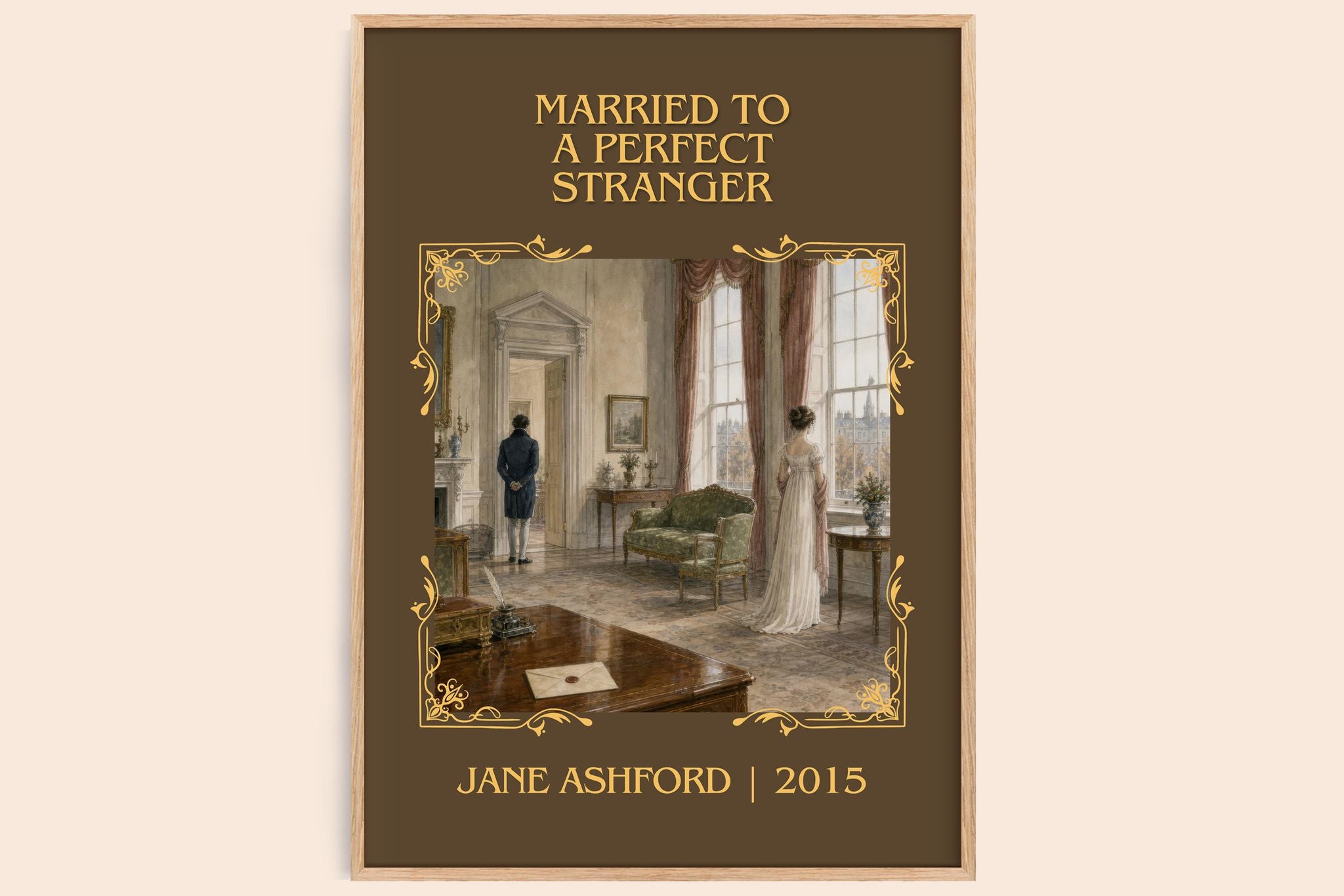 Married to a Perfect Stranger Classic Book Art Print by Jane Ashford