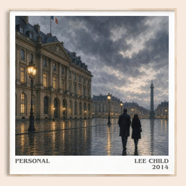 Personal Literary Art Print by Lee Child