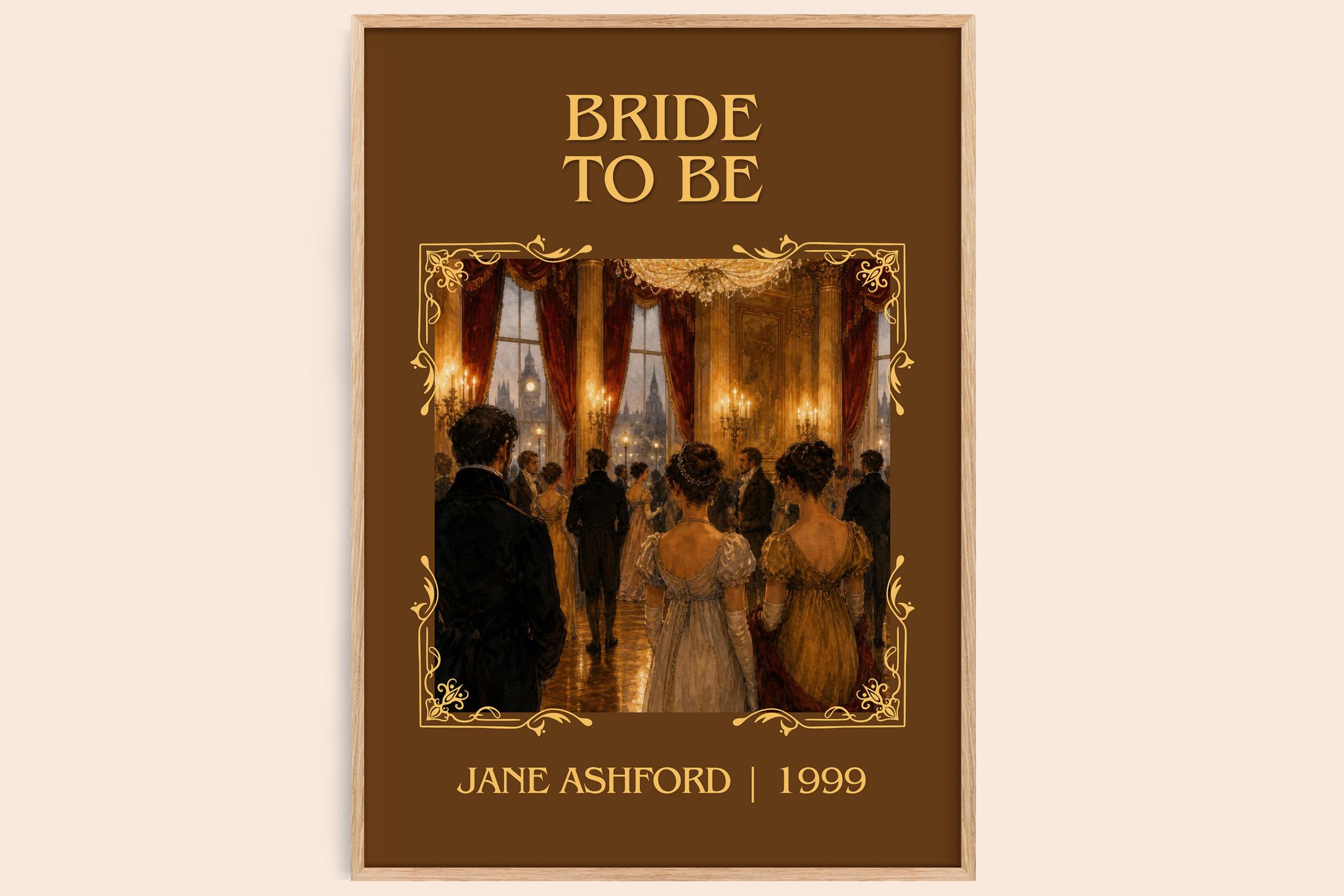 Bride to Be Classic Book Art Print by Jane Ashford