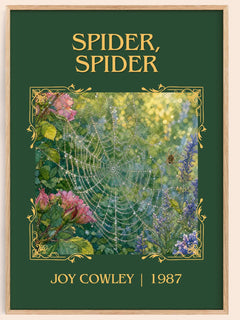 Spider, Spider Classic Book Art Print by Joy Cowley – book poster