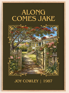 Along comes Jake Classic Book Art Print by Joy Cowley – book poster