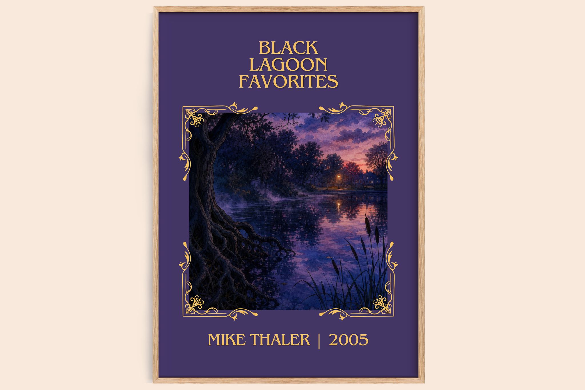 Black Lagoon favorites Classic Book Art Print by Mike Thaler