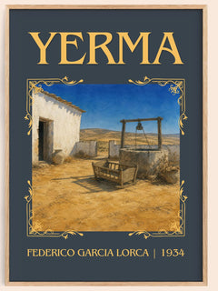 Yerma Classic Book Art Print by Federico García Lorca – book poster