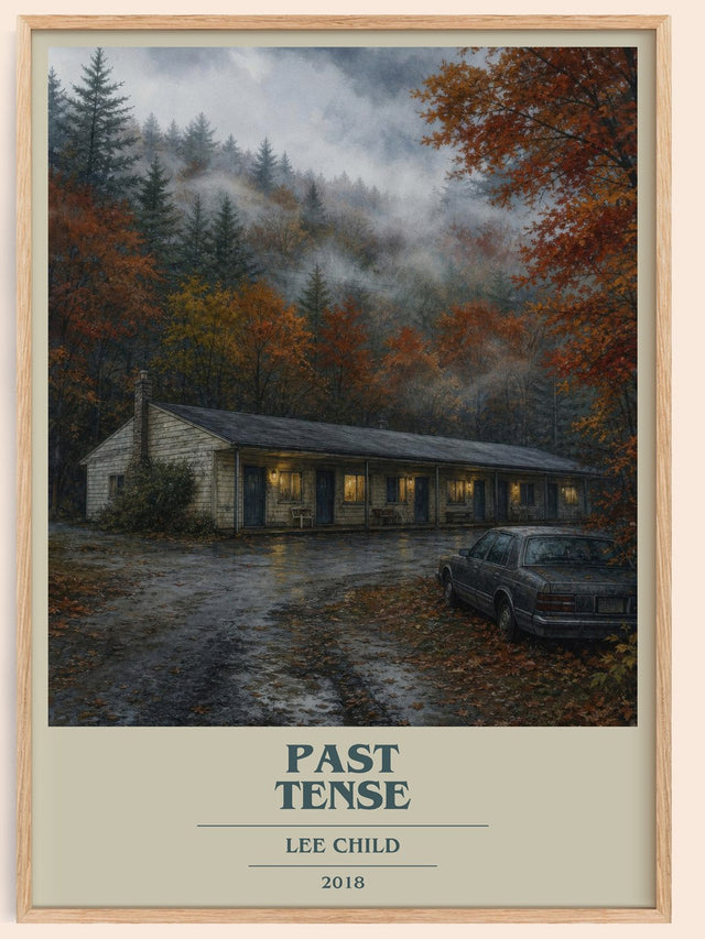 Past Tense Book Cover Poster by Lee Child