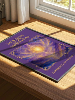 science of the spoken word Classic Book Art Print by E. Prophet – print on a sunlit desk