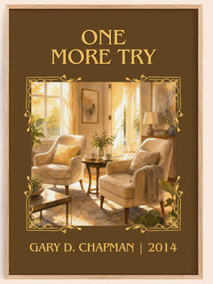 One more try Classic Book Art Print by Gary D. Chapman – book poster