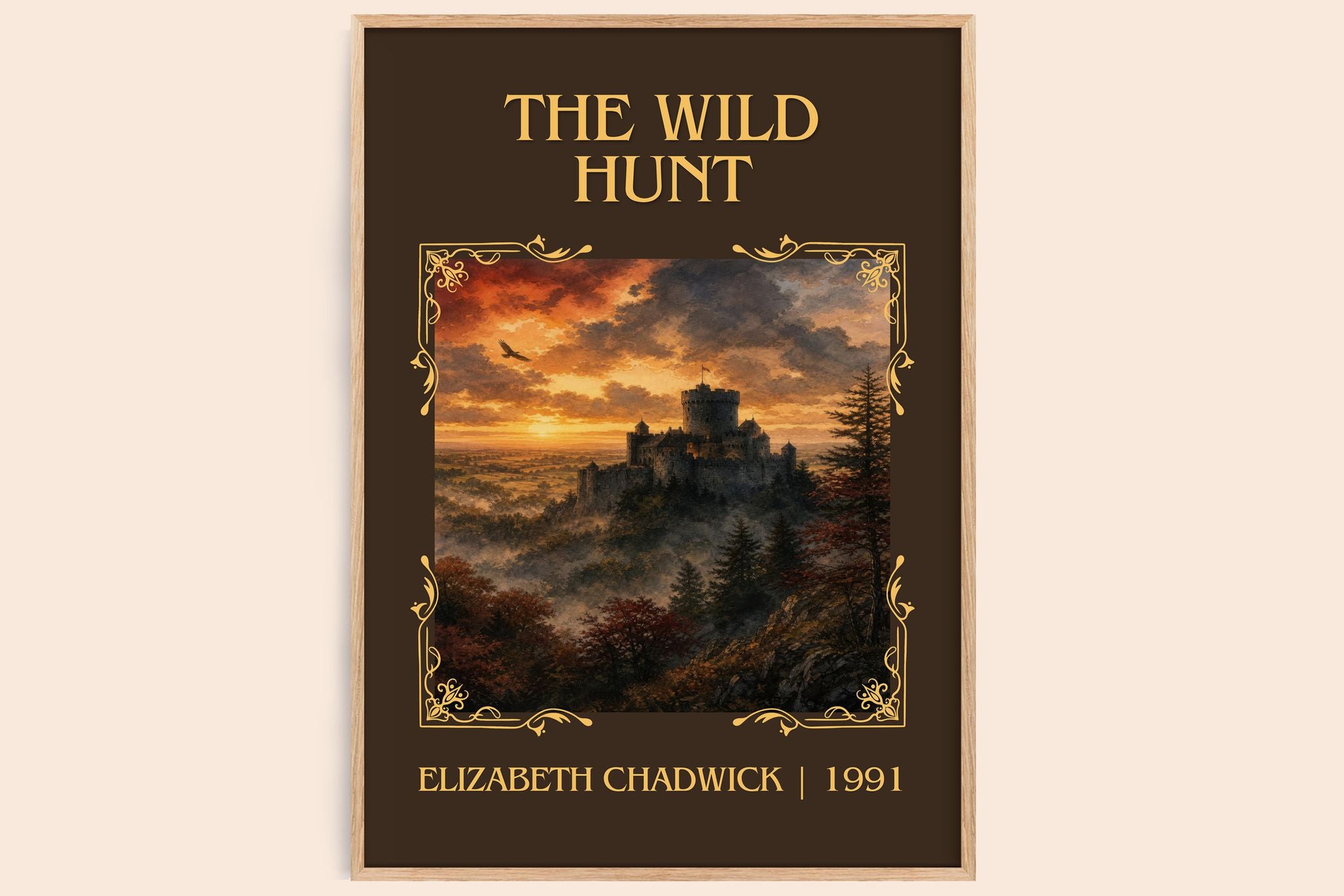 The wild hunt Classic Book Art Print by Elizabeth Chadwick