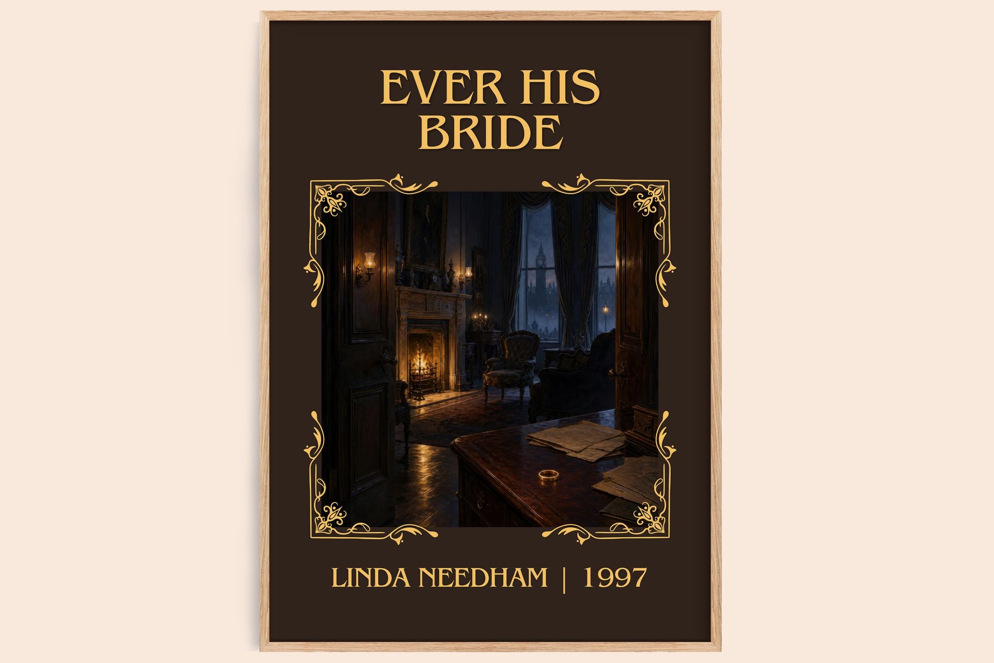 Ever His Bride Classic Book Art Print by Linda Needham
